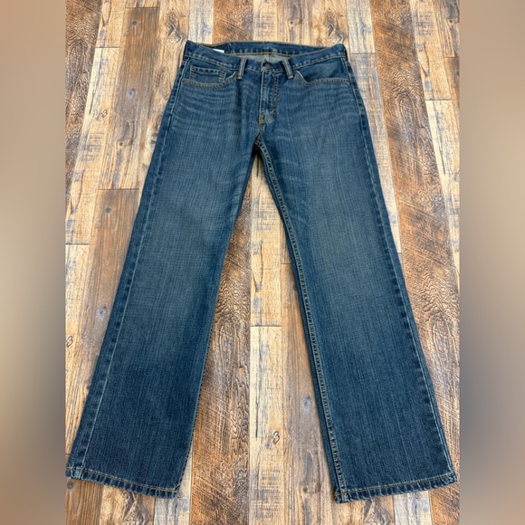 Levi's Other - Levi's Style 559 Blue Denim Straight Fit Jeans, Men's Size 31x30, Medium Wash